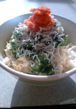 <手抜き!>お豆腐のさっぱり丼-レシピのメイン写真