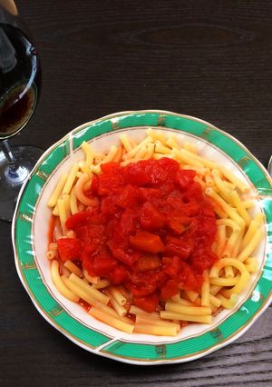 マカロニで簡単トマトスープパスタ-レシピのメイン写真