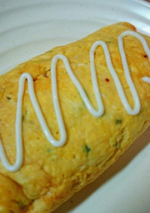 オムレツの中身は!?豚キムチ～♪-レシピのメイン写真