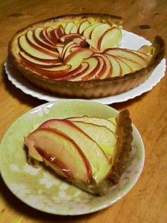 リンゴのカスタードタルト-レシピのメイン写真