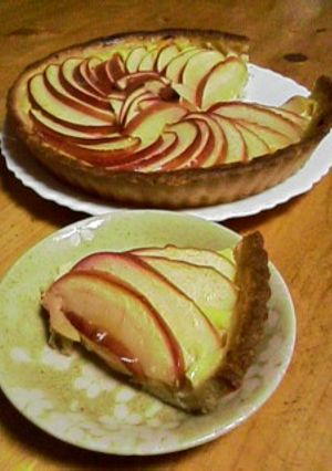 リンゴのカスタードタルト-レシピのメイン写真