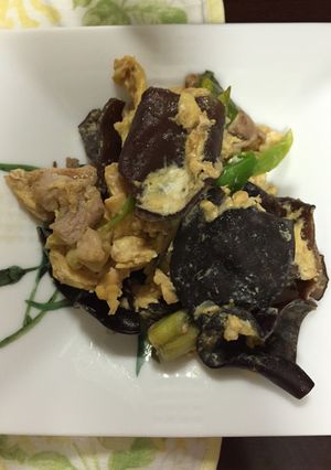 ムースーロー 木須肉 きくらげと卵炒め-レシピのメイン写真