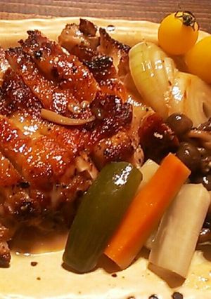 フライパンで創作和風ソースのハーブチキン-レシピのメイン写真