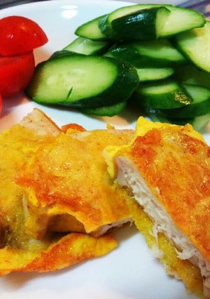 モウカ鮫のカレー風味ふんわりピカタ-レシピのメイン写真