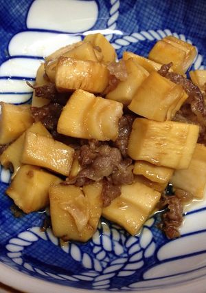 筍と牛肉の甘辛煮♪-レシピのメイン写真