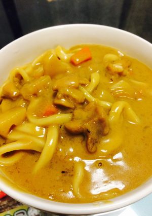 女性が絶対好きな味♪クリームカレーうどん-レシピのメイン写真