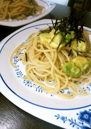 簡単!!和えるだけ♪アボカド和風パスタ-レシピのメイン写真