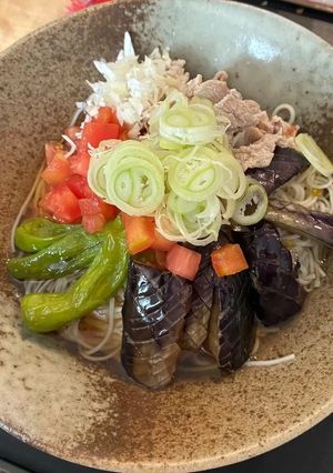 アレンジも無限大!夏野菜の満腹そうめん-レシピのメイン写真