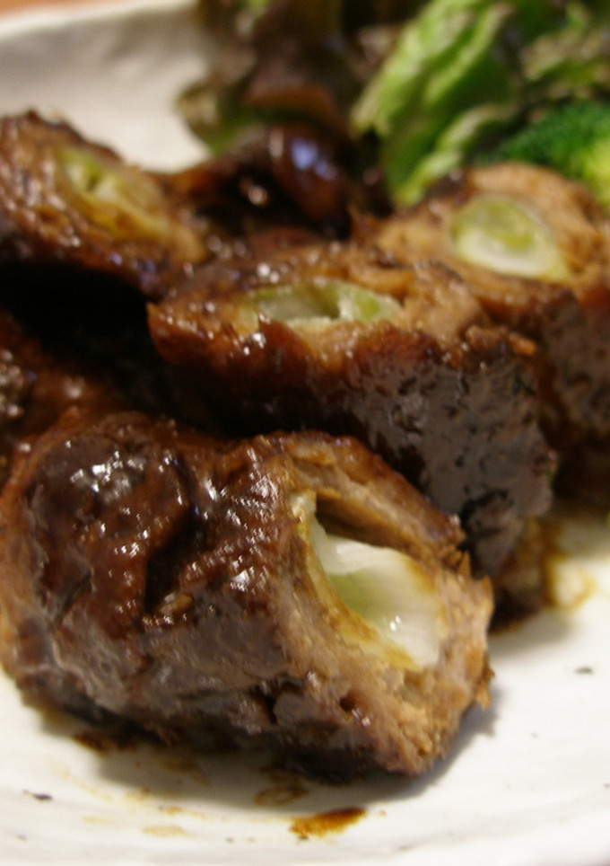 ネギみそ巻き巻き豚肉-レシピのメイン写真