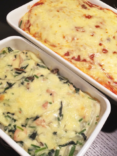ほうれん草と鶏肉の米粉豆乳ドリア-レシピのメイン写真