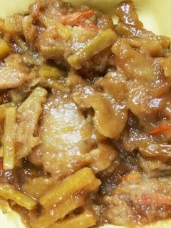 天ぷらの甘辛煮-レシピのメイン写真