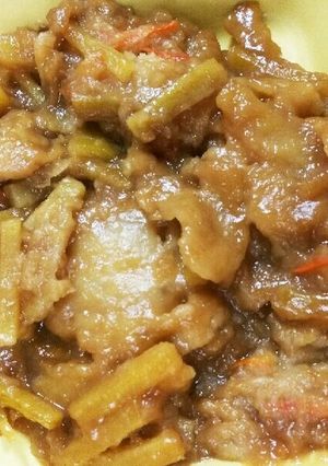 天ぷらの甘辛煮-レシピのメイン写真