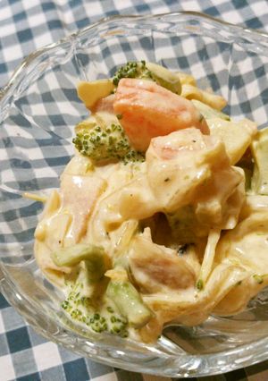 炒め玉ねぎかおる♪デリ風ポテトサラダ-レシピのメイン写真