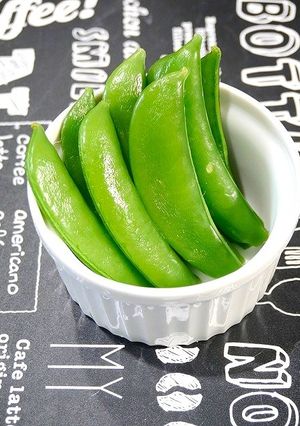 簡単！スナップエンドウの下処理☆コツあり-レシピのメイン写真