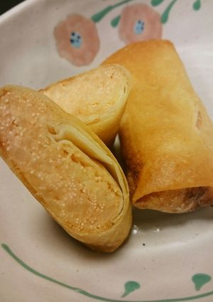 美味しいよ！タラモ春巻き☆-レシピのメイン写真