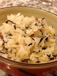 梅ひじきご飯-レシピのメイン写真
