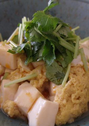 ピリ辛豆腐の卵とじ-レシピのメイン写真