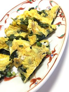 簡単美味!お弁当の一品、ワカメの卵焼き。-レシピのメイン写真