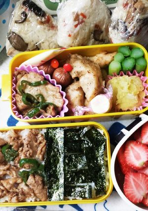 高校サッカー小僧弁当その22♪-レシピのメイン写真