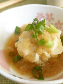 レンジで簡単♪ 贅沢肉焼売のみぞれ煮-レシピのメイン写真