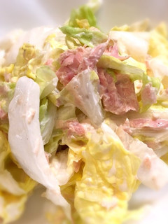 簡単おいしい☆白菜とツナのサラダ♪-レシピのメイン写真