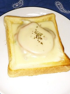 5分で直火焼フレッシュトマトピザトースト-レシピのメイン写真