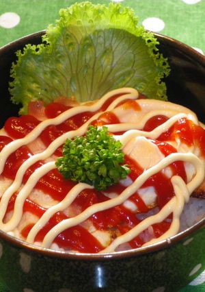 おひとりさまの片目焼ごはん洋Ver.-レシピのメイン写真