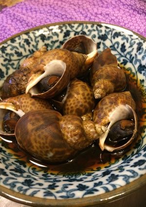 巻き貝の甘醤油煮-レシピのメイン写真