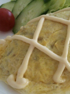 マヨネーズが合う美味しいオムレツ-レシピのメイン写真