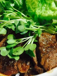 アスリート、ステーキ丼-レシピのメイン写真