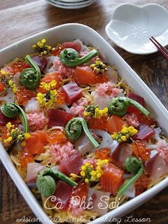 春のちらし寿司-レシピのメイン写真