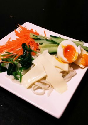 サラダ感覚！節約うどん-レシピのメイン写真