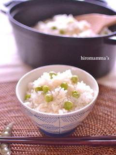 グリンピースご飯 豆ごはん-レシピのメイン写真