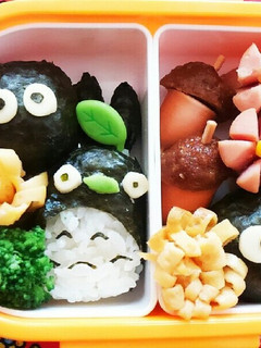 キャラ弁☆トトロ-レシピのメイン写真