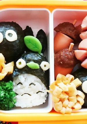キャラ弁☆トトロ-レシピのメイン写真