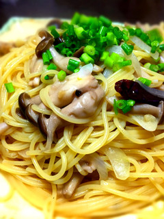簡単!ほんだしで!きのこの和風パスタ-レシピのメイン写真