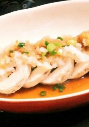 大葉のみぞれチキンロール-レシピのメイン写真