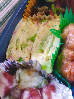 お弁当に♡サラダ風の卵焼き♡-レシピのメイン写真