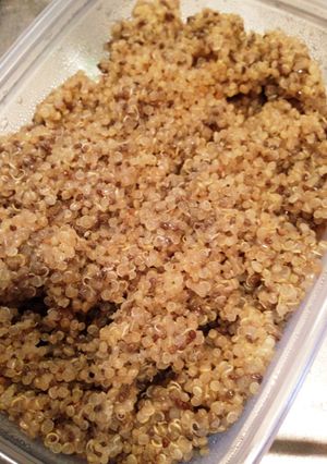 簡単！炊飯器でキヌアとチアシードの炊き方-レシピのメイン写真