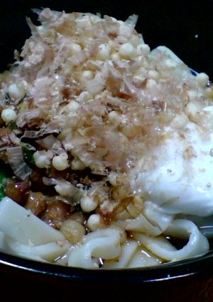納豆おろしきしめん-レシピのメイン写真
