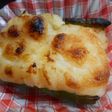 ピーマンのマッシュポテト詰め