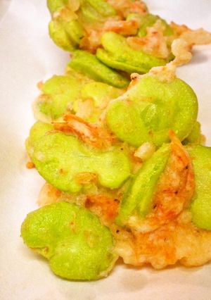 そら豆と桜エビのかき揚げ-レシピのメイン写真