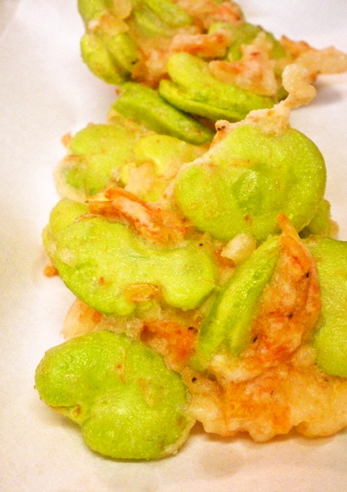そら豆と桜エビのかき揚げ-レシピのメイン写真
