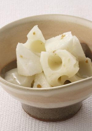 れんこんと長芋のうめこんぶ茶和え-レシピのメイン写真