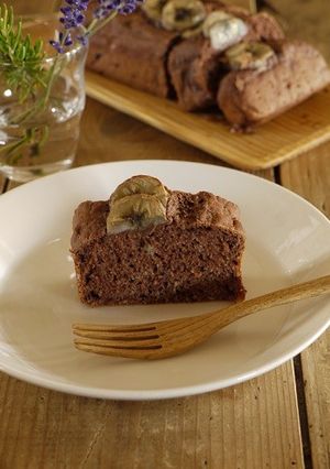 ダイエット・バナナチョコケーキ-レシピのメイン写真