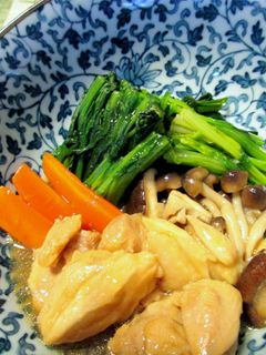 あっさり☆鶏の煮物☆我が家の治部煮-レシピのメイン写真
