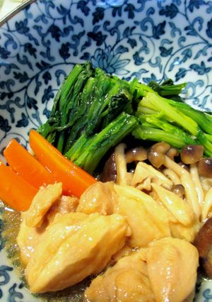 あっさり☆鶏の煮物☆我が家の治部煮-レシピのメイン写真