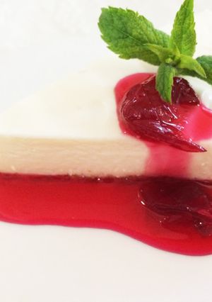 水きりヨーグルトで！☆レアチーズケーキ☆-レシピのメイン写真