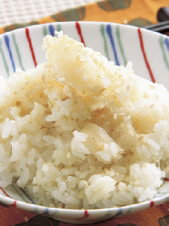 ゆり根の昆布茶ご飯-レシピのメイン写真