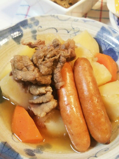 ウィンナー入り肉じゃが-レシピのメイン写真